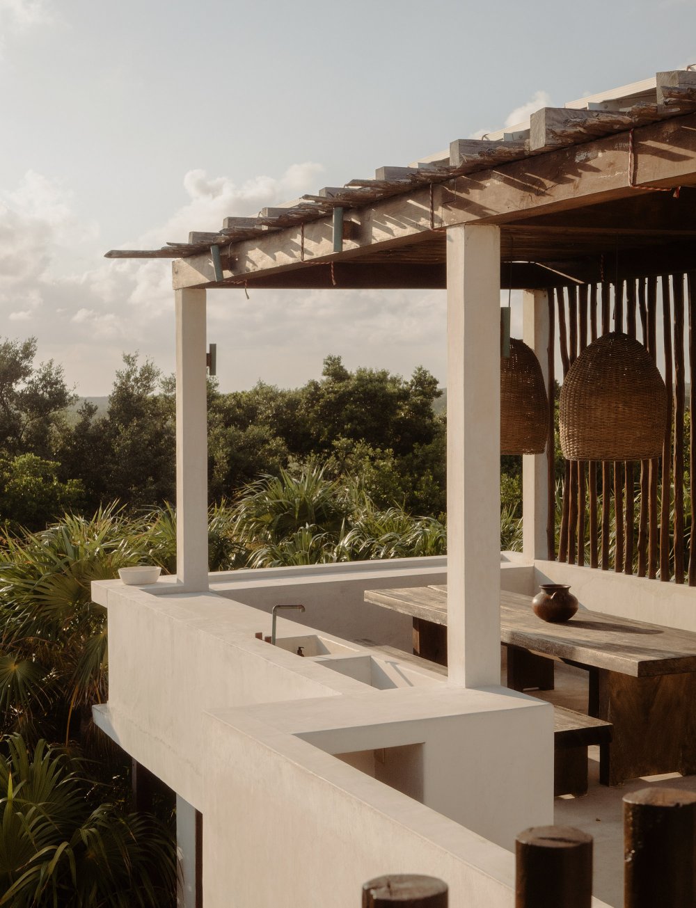Tulum Treehouse guesthouse and kitchen Slow Place